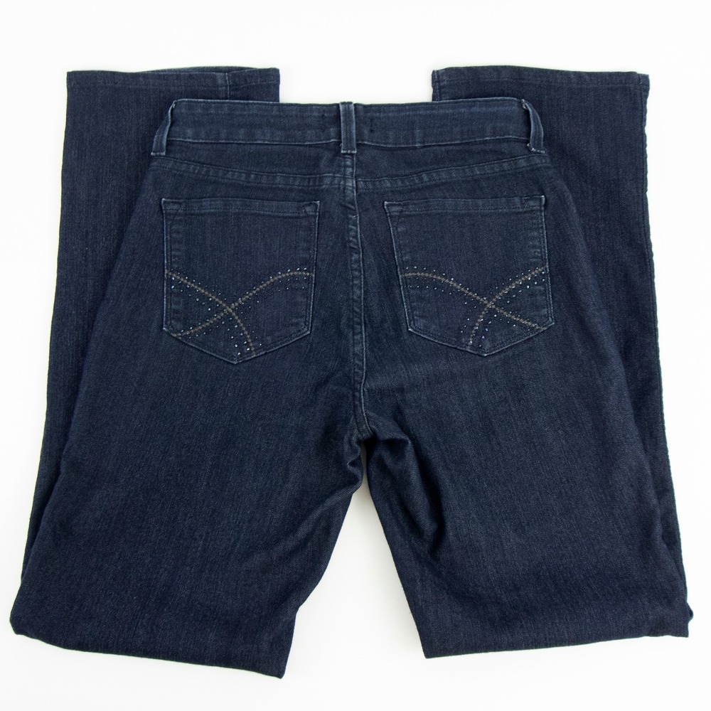 NYDJ Skinny Jeans Womens Size 4 Stretch Blue Lift Tuck Made in USA 10232T1074 - Picture 2 of 11